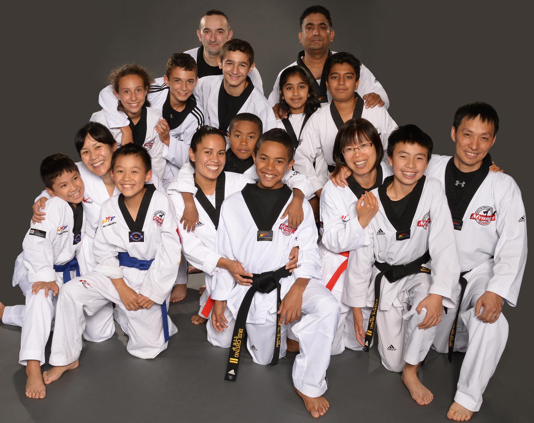 Taekwondo family adult class