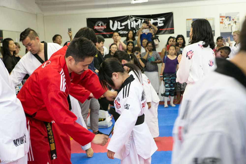 taekwondo values determination and Discipline