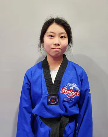 taekwondo instructor Vivian Li 2nd Dan